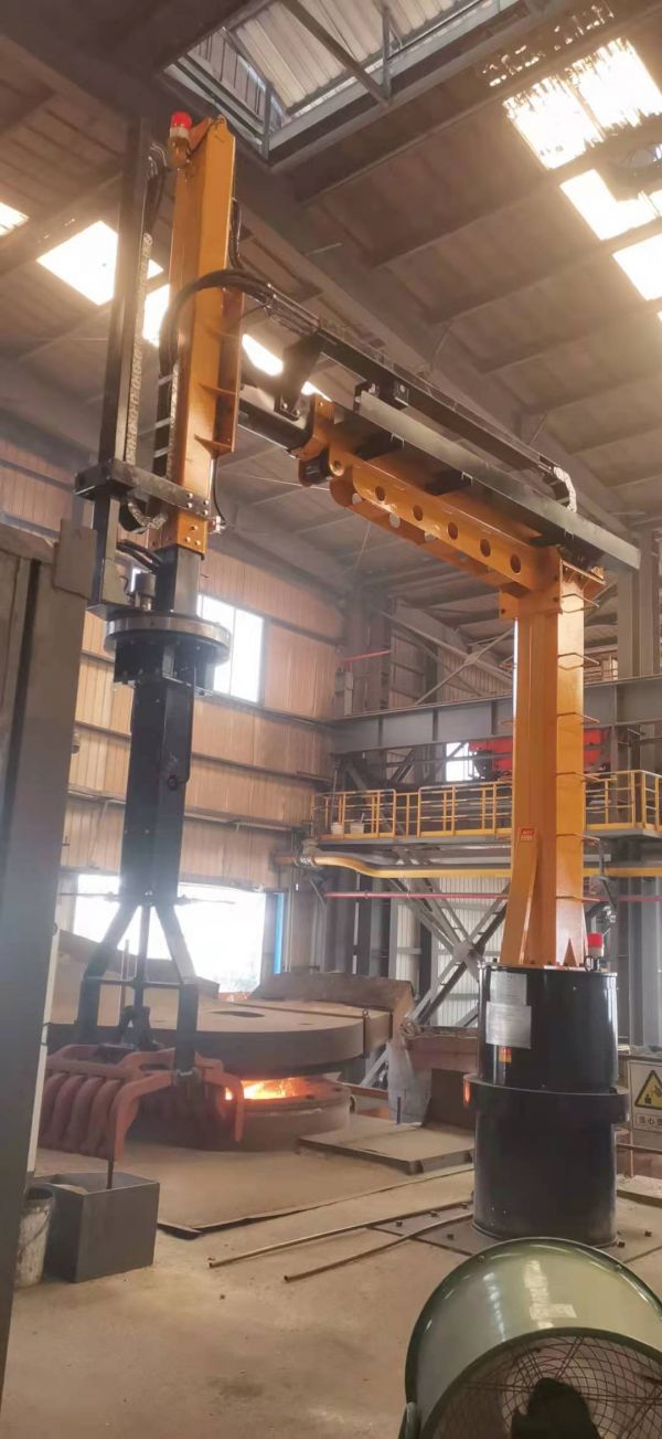 鋼廠撈渣機(jī)器人